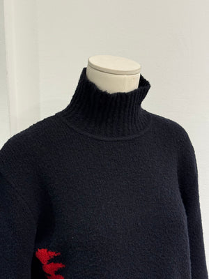 1990s Ann Demeulemeester wool sweater