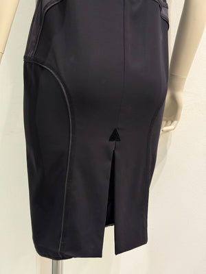 F/W2003 Gucci by Tom Ford corset midi dress