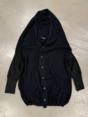 2000s Y's by Yohji Yamamoto hooded cardigan