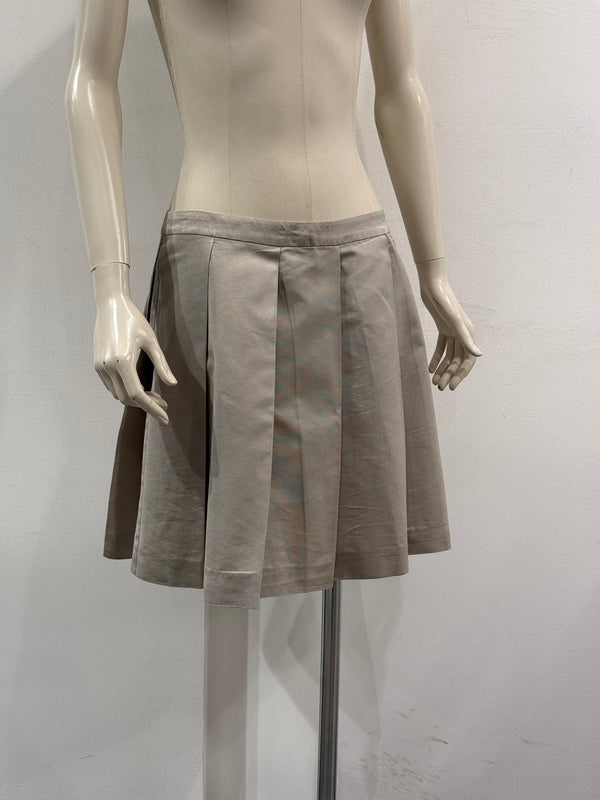 2000s Miu Miu pleated mini skirt