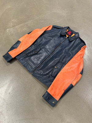 2000s Dolce & Gabbana leather jacket
