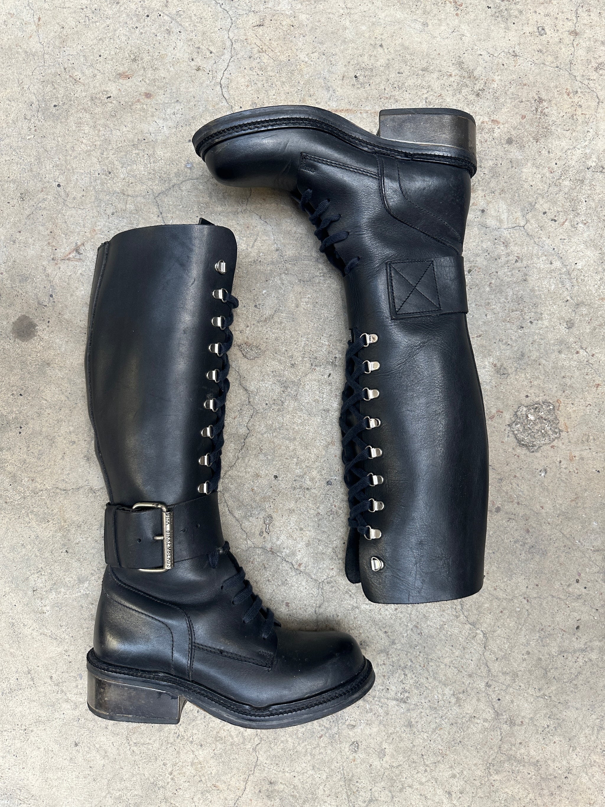 1990s Dirk Bikkembergs metal heel high boots – elevated archives 1990s Dirk Bikkembergs metal heel high boots – elevated archives
