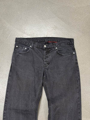 2000s Prada straight-leg denim pants
