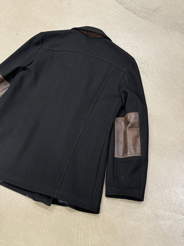 2000s Dolce Gabbana double breasted wool coat