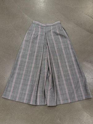 2018 Alexander McQueen virgin wool wide-leg trousers