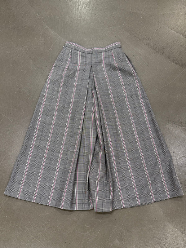 2018 Alexander McQueen virgin wool wide-leg trousers