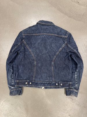 1990s Walter Van Beirendonck paneled denim jacket