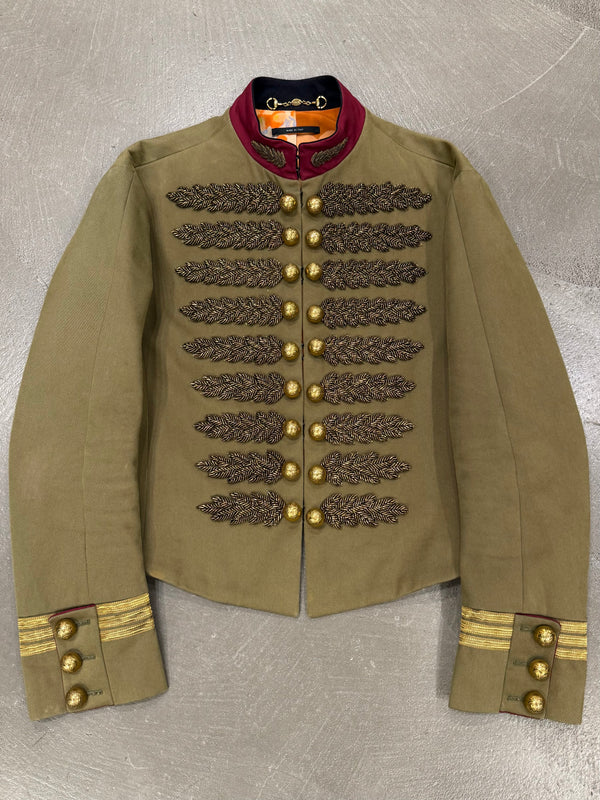 S/S 2015 Gucci by Frida Giannini runway Napoleon military jacket