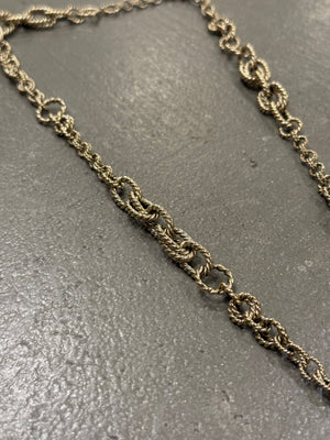 A/W2013 Chanel n5 gold chain necklace