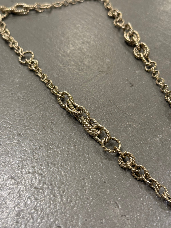 A/W2013 Chanel n5 gold chain necklace