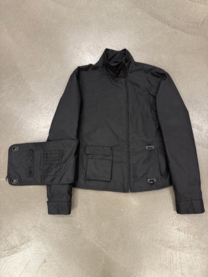 1999 Miu Miu hidden pocket technical utility nylon jacket