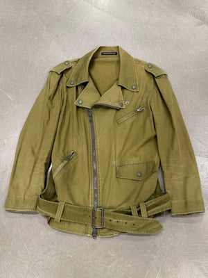 S/S2013 Yohji Yamamoto military biker jacket