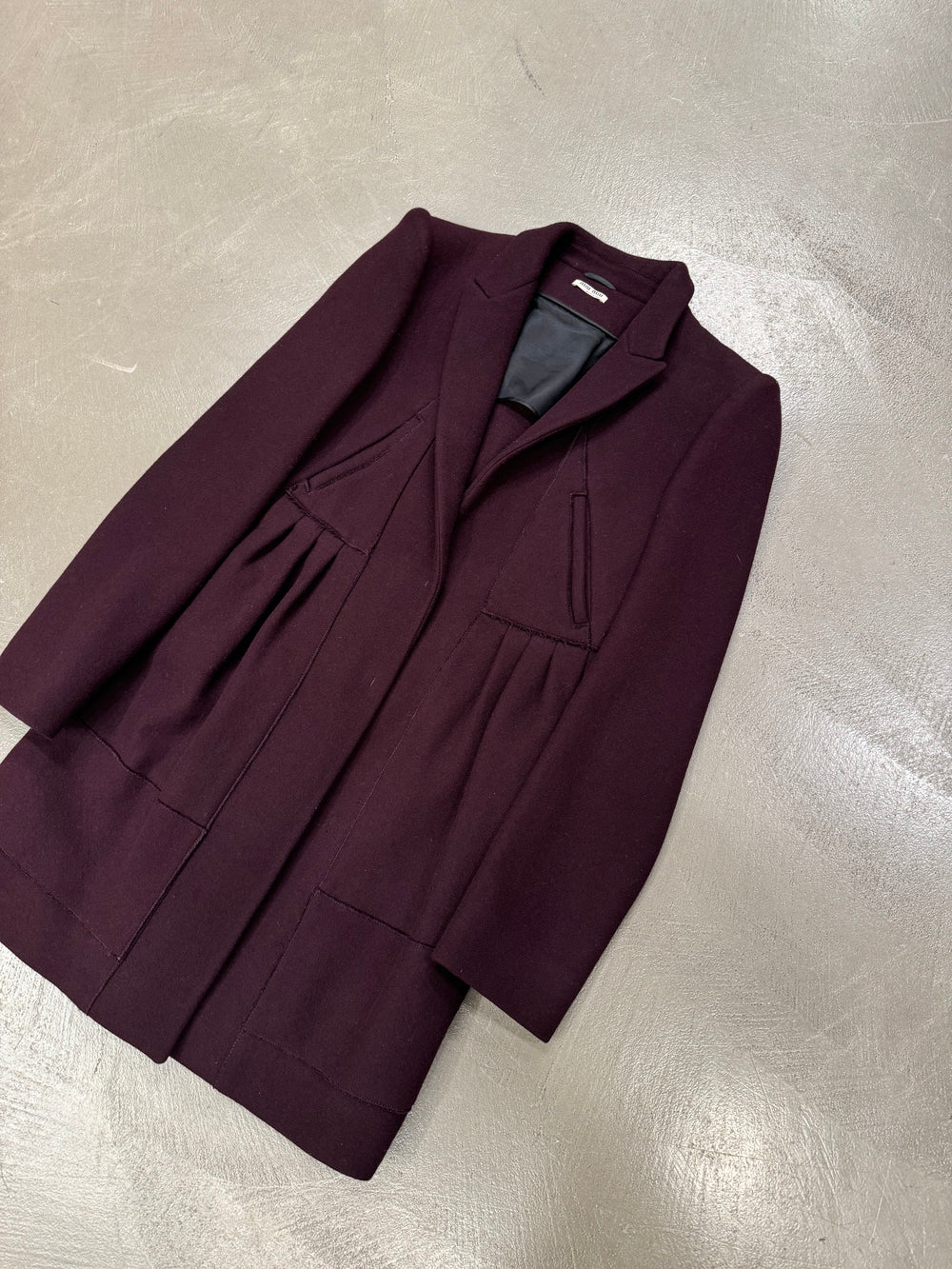 A/W 2009 Miu Miu wool coat