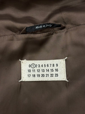 2010 Maison Margiela fur boat neck cape