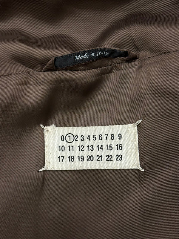 2010 Maison Margiela fur boat neck cape