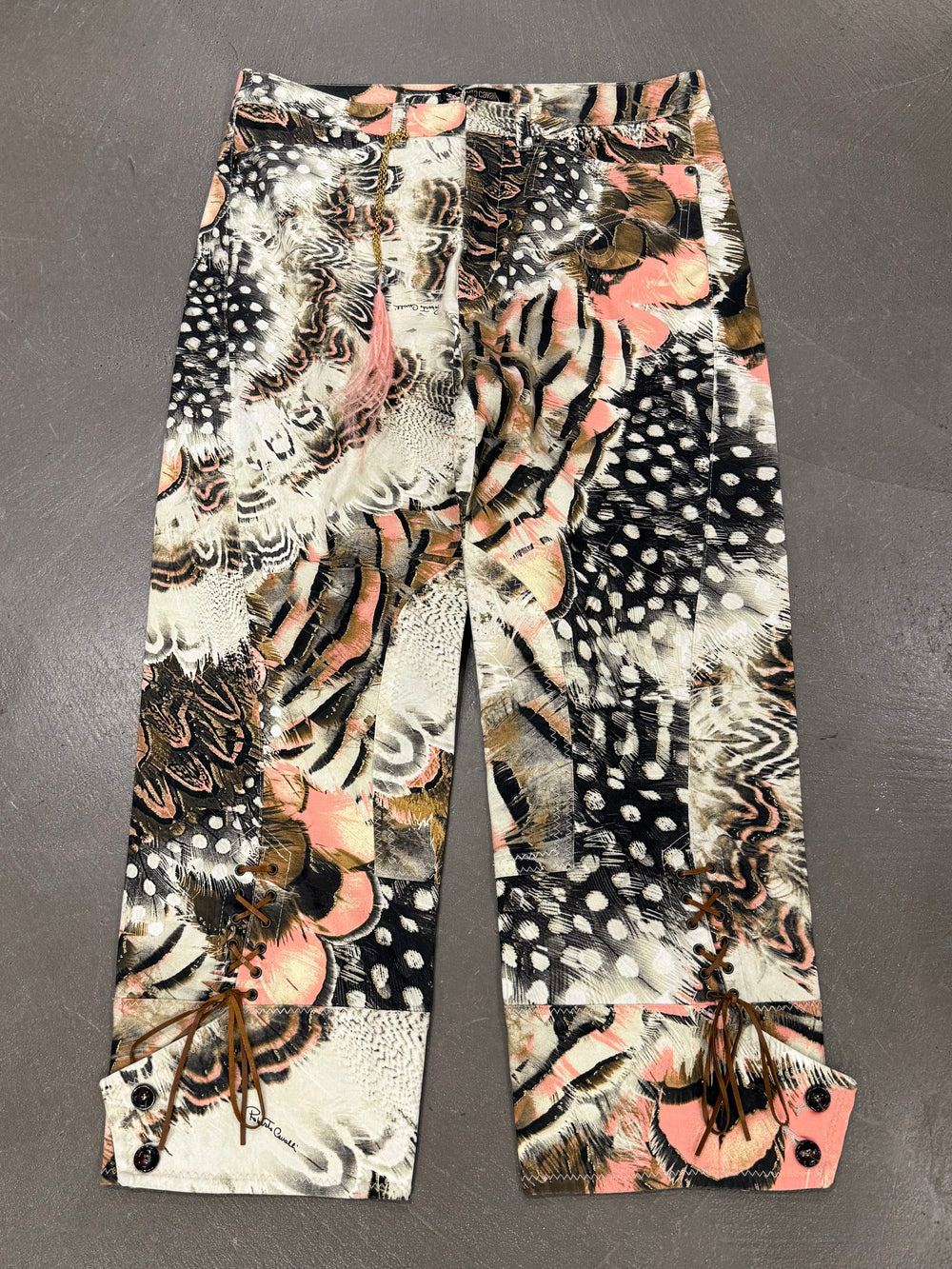 A/W2004 Roberto Cavalli new with tags feather shorts