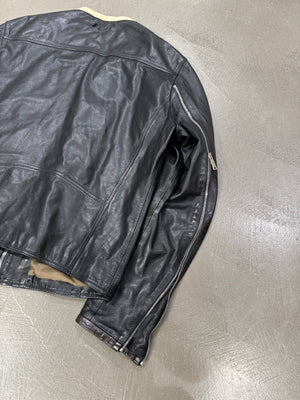 SS2014 Dsquared2 multi-zip biker leather jacket