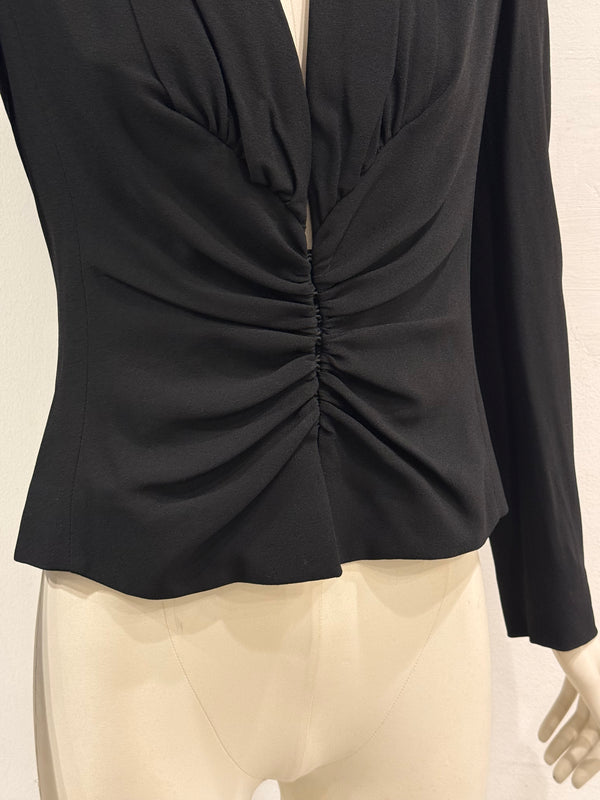 F/W2008 Christian Dior by Galliano draped blazer