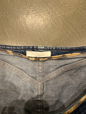 2000s Roberto Cavalli waistless low rise jeans