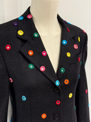 A/W1992 Dolce & Gabbana documented runway mirrors blazer