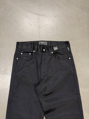 2000s Versace coated pants