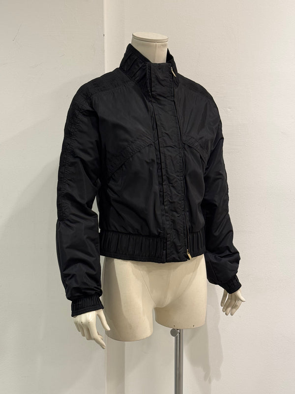 2004 Gucci by Tom Ford technical nylon paneled bomber jacket