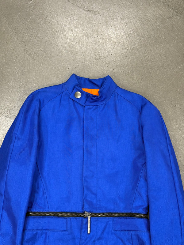 1990s Dirk Bikkembergs 2 in 1 zipper nylon jacket