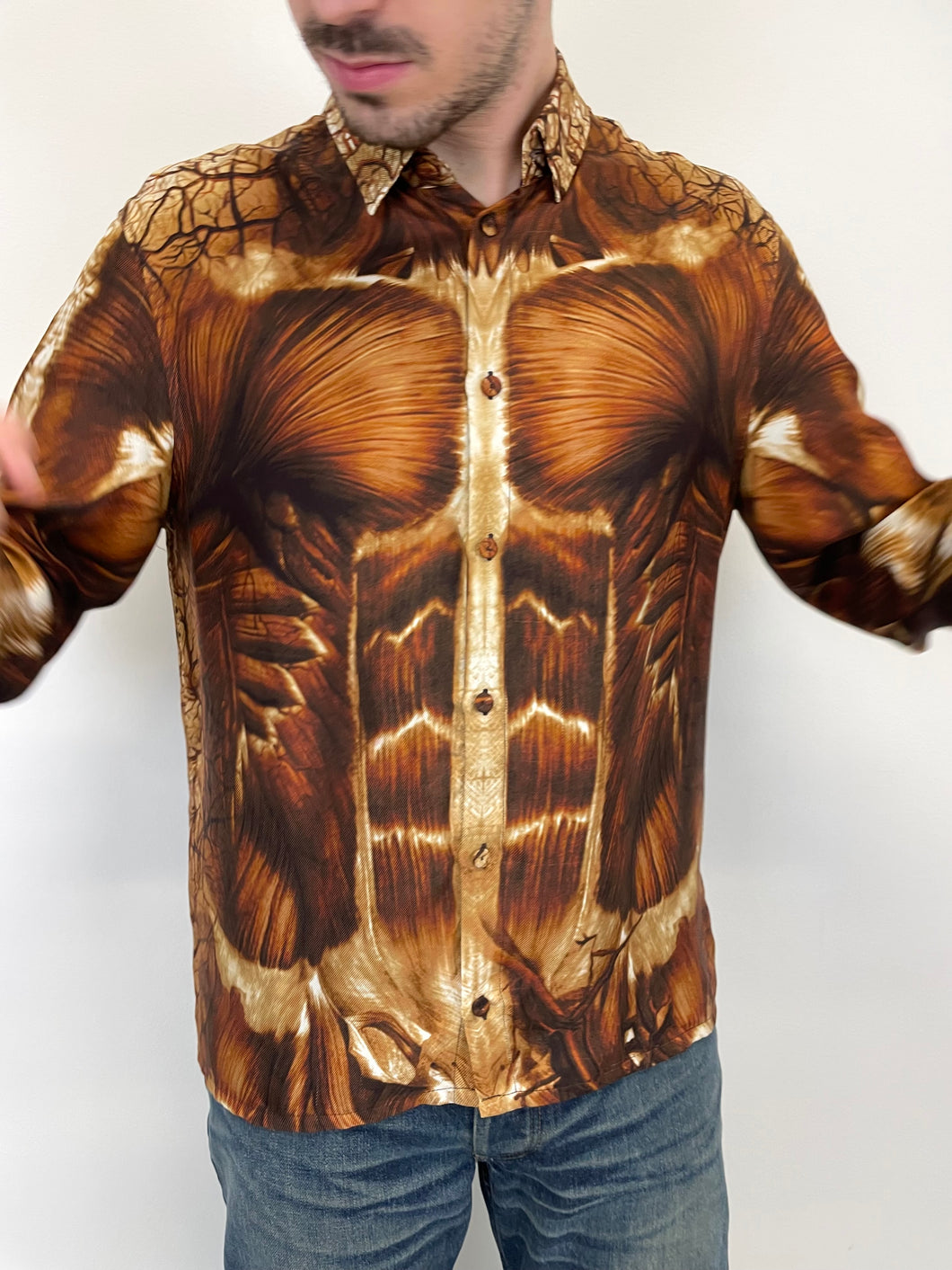 AW2010 Jean Paul Gaultier Muscle trompe l'oeil
shirt