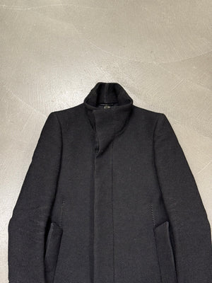 Carol Christian Poell unlined overlock dead end coat