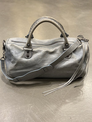 2010S Balenciaga leather bowler City bag