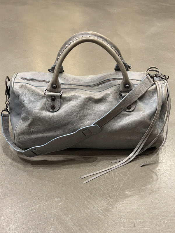 2010S Balenciaga leather bowler City bag