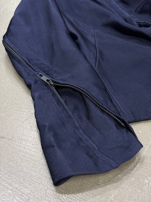 A/W2012 Ann Demeulemeester runway asymmetrical back-zip jacket