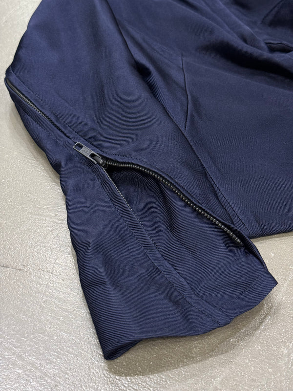 A/W2012 Ann Demeulemeester runway asymmetrical back-zip jacket