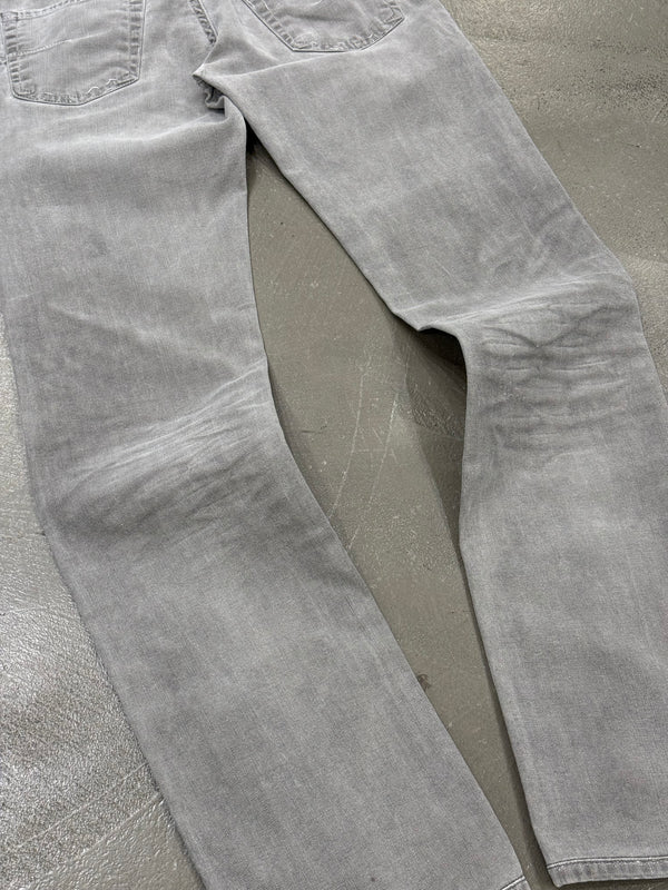 2000s Dior by Hedi Slimane slim grey jeans