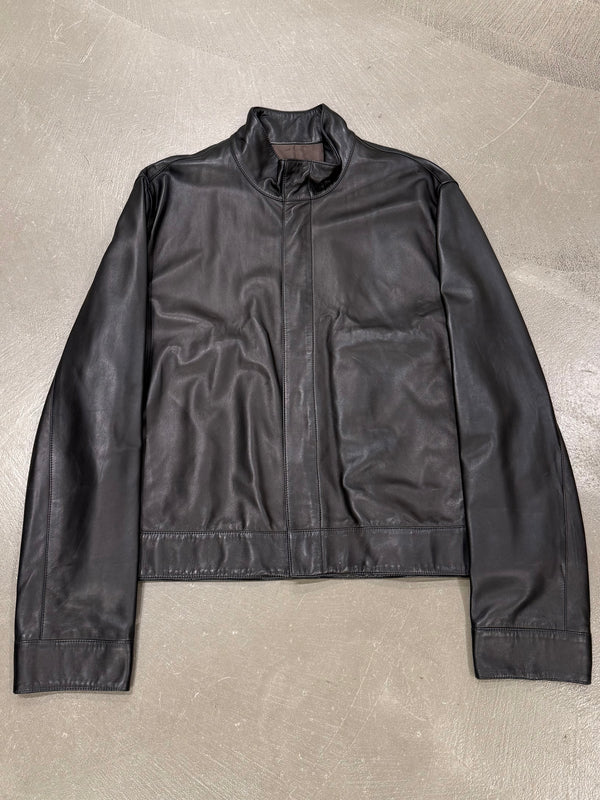 2000s Loewe leather jacket