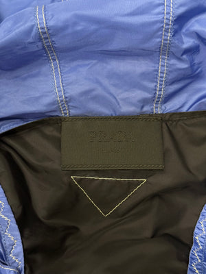 S/S2017 Prada Linea Rossa color block windbreaker jacket