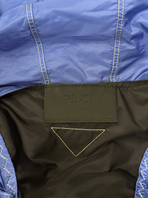 S/S2017 Prada Linea Rossa color block windbreaker jacket