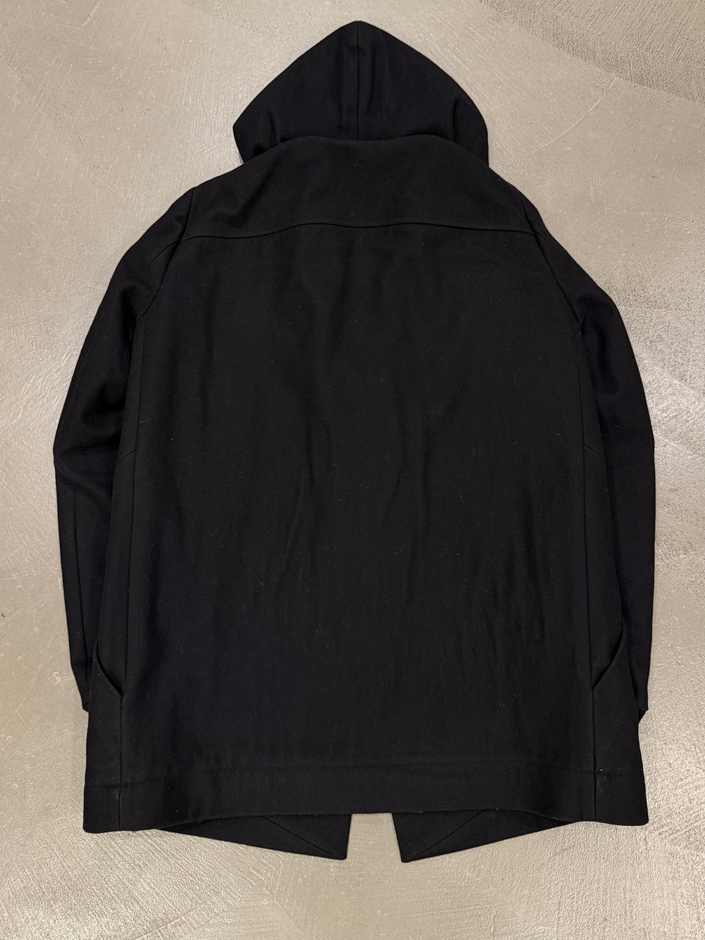 F/W2011 Rick Owens “LIMO" metal hook hooded coat