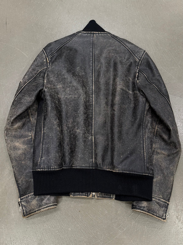 A/W2003 Dolce & Gabbana horse leather jacket