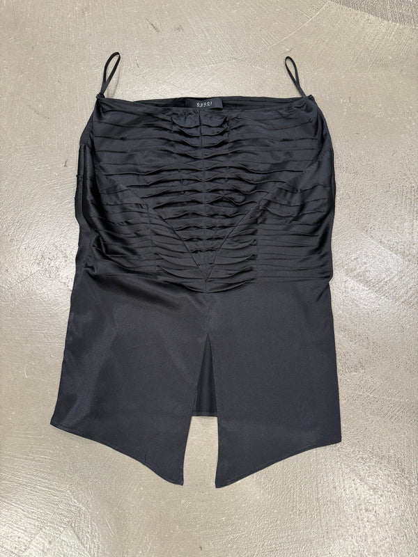 2003 Gucci by Tom ford silk skirt