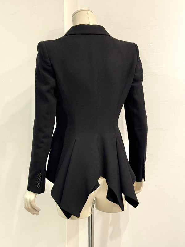A/W2009 Alexander McQueen campaign blazer with back tail