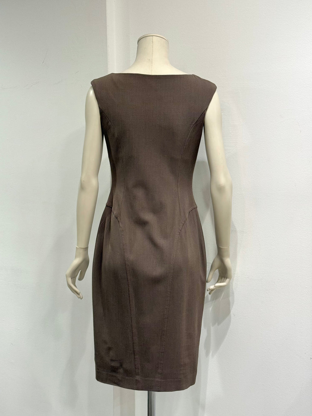 2000s Plein Sud zipper midi dress