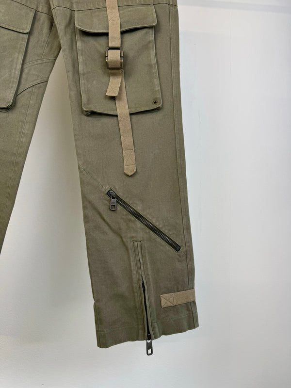 AW2003 Dolce & Gabbana re-edition bondage parachute cargo pants