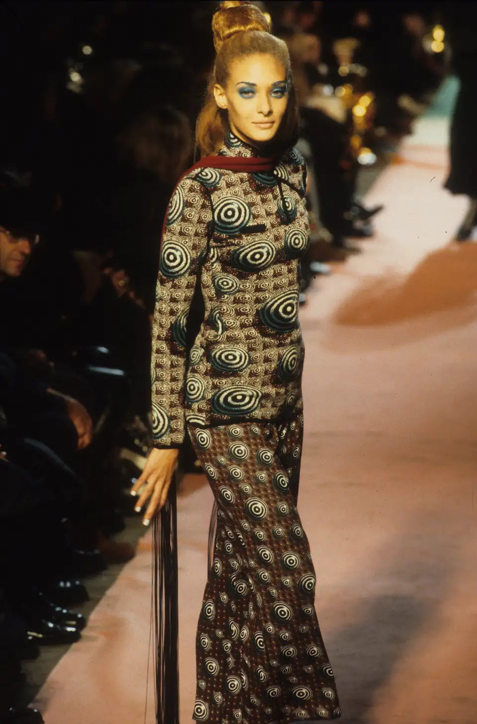 A/W 1996 Jean Paul Gaultier dot mesh