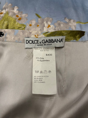 S/S1997 Dolce & Gabbana iconic floral skirt