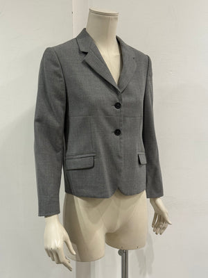 2009 Miu Miu tailored virgin wool blazer