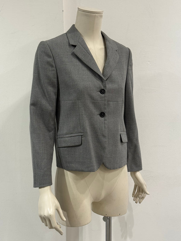 2009 Miu Miu tailored virgin wool blazer