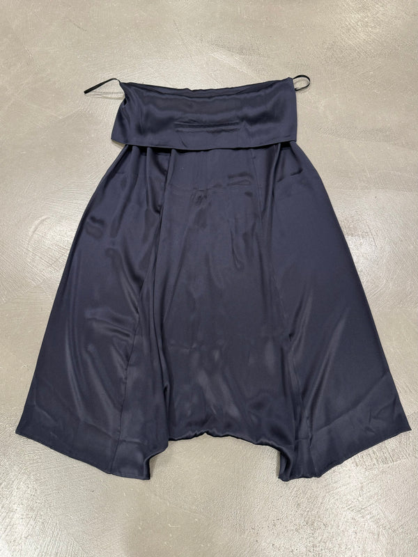 S/S2002 Gucci by Tom Ford black silk harem pants