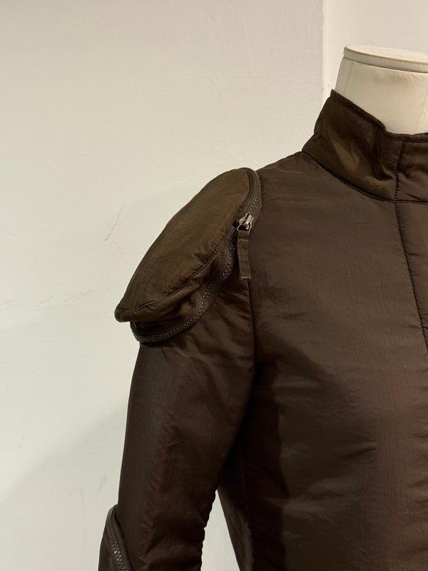 2000s Jean Paul Gaultier multi-pocket cargo modular biker jacket
