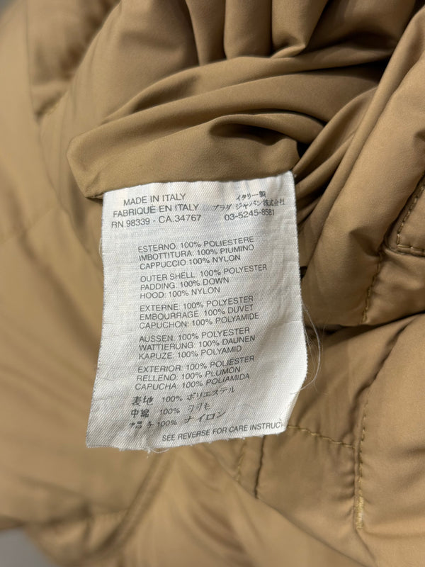 2000s Prada down puffer jacket